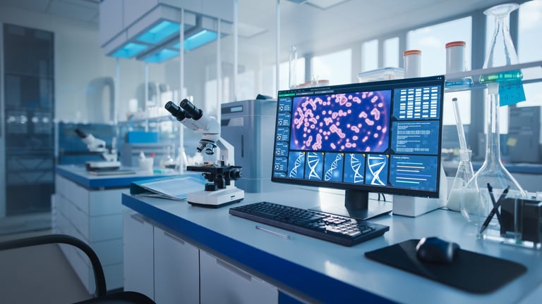 Modern Research Laboratory